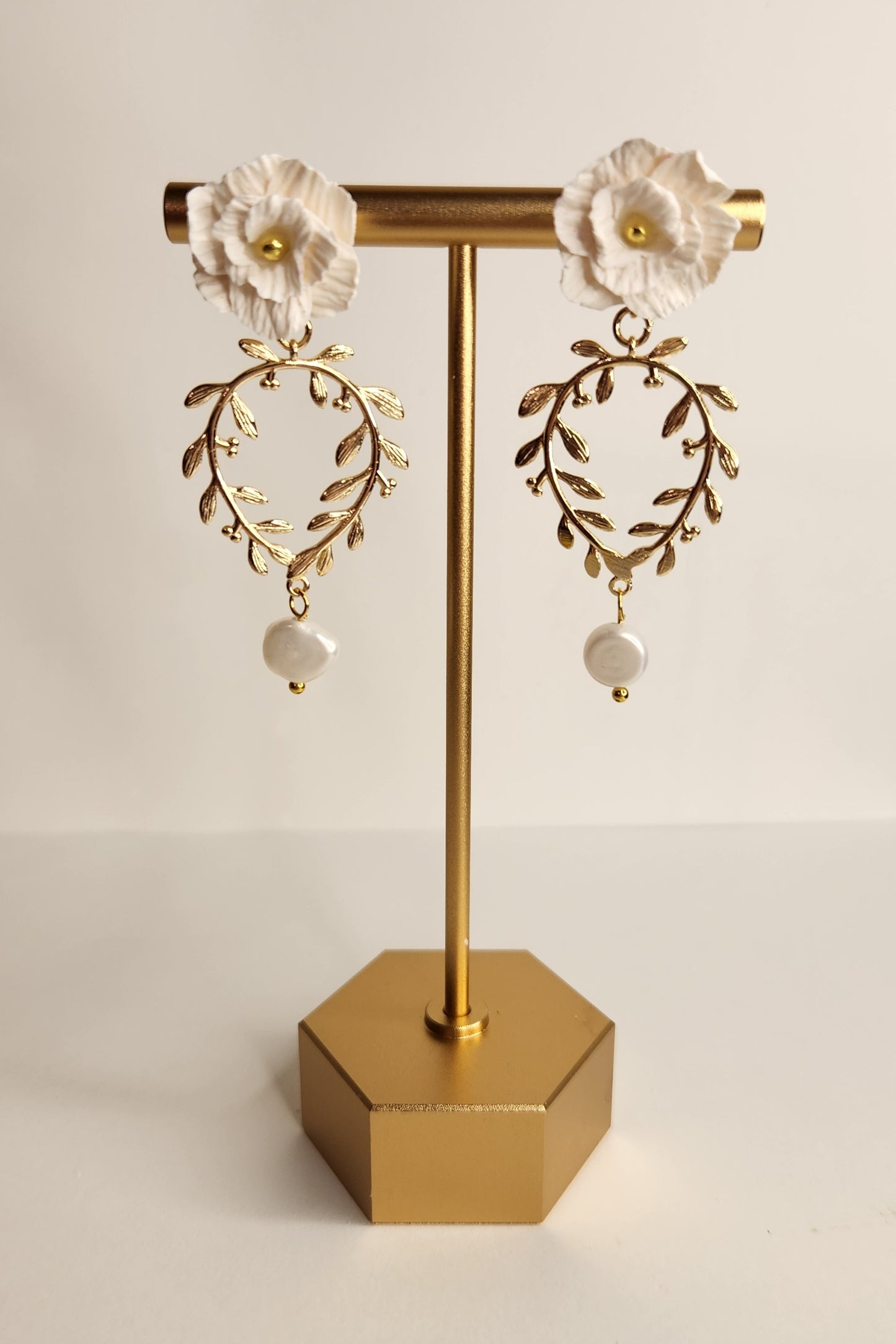 Gold Vine Dangles