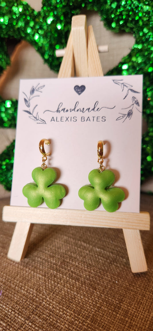 Green Puffy Shamrock