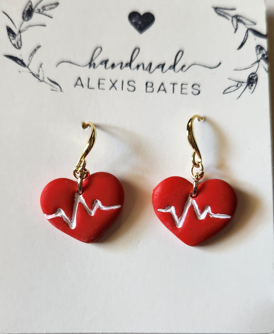 EKG Heart Dangle