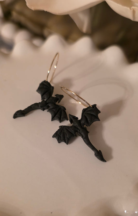 Shadow Dragon Dangles